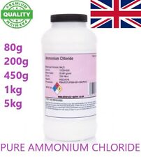 Ammonium Chloride Powder 99.5% Premium Grade Salmiac Fertiliser 10g-5kg Free P&P