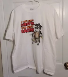 Camiseta Fox Sports Nascar If You Aint Cheatin You Aint Racin 2XL excavadoras abuelo - Imagen 1 de 12