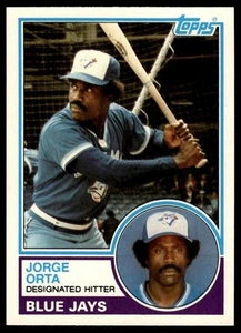 1983 Topps Traded #82T Jorge Orta - Picture 1 of 2