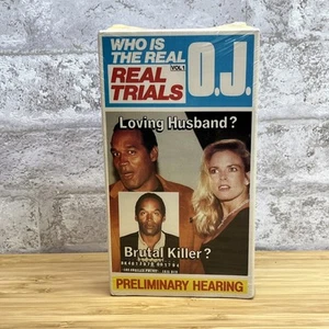 OJ Simpson: Real Trials Vol. 1 VHS Sealed - Picture 1 of 3