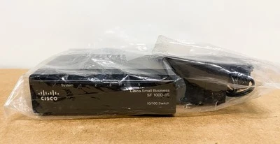 Cisco SF100D-05 5-Port 10/100 Small Business Switch Or Unmanaged Home Network - Image 1 of 2