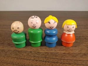 Mom Dad Son & Daughter Fisher Price Little People Play Family House - Picture 1 of 6