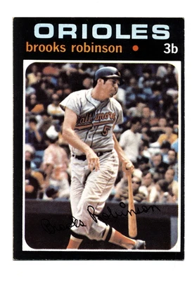 1971 Topps - #300 Brooks Robinson Orioles HOF EX NICE CARD - Image 1 of 2