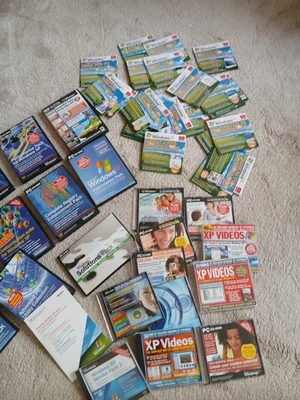 A Collection of Pre Owned Computer Tutorial CD Rom.  MOST FOR XP  HUGH JOBLOT - Image 1 of 4
