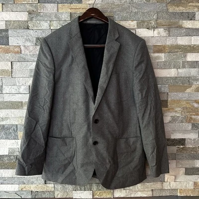 J. Crew Vitale Ludlow Blazer Suit Jacket Mens 40S Grey Vitale Wool - Image 1 of 4