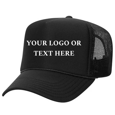 Sombrero de camionero personalizado, gorra delantera de espuma trasera de malla sombrero de camionero personalizado Foto 1 de 4
