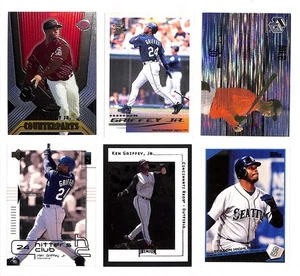 Ken Griffey Jr 6 Card Lot - 2000 Topps Finest Counterparts, Upper Deck, HoloGrFX - Picture 1 of 1