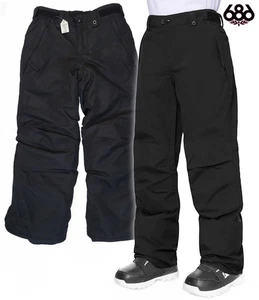 686 Jugendliche klein (10) PROGRESSION abnehmbare gepolsterte Snowboardhose wasserdicht - Bild 1 von 5