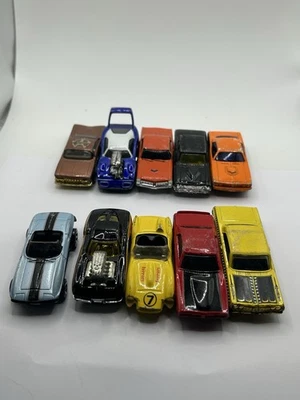 Hotwheels Matchbox 10 Piece 1960s-70s Muscle Car Diecast Car Lot 1:64 - Image 1 of 3