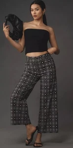 Anthropologie Maeve the Ettie hoch geschnitten weites Bein Größe 27 gebraucht, in einwandfreiem Zustand - Bild 1 von 10