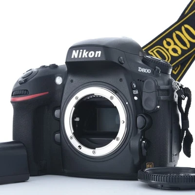 Cámara réflex digital de fotograma completo Nikon D800 36,3 MP probada desde Japón [Exc+5] #1024e Foto 1 de 4