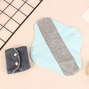 4Pcs Menstrual Pads for Monthly Gaskets Women's Panties Washable Sanitary Napkin - Picture 1 of 9