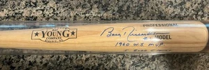 Bobby Richardson Autograph & Inscribed Baseball Bat YANKEES - Picture 1 of 1