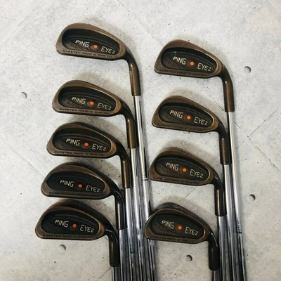 Ping EYE2 Beryllium Copper Orange Dot Iron Set #3-W,S(9Clubs) - Image 1 of 4