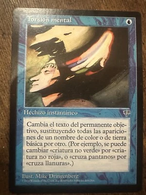 MTG Mind Bend ** Mirage ** Spanish  (NM) Torsion Mental - Image 1 of 2