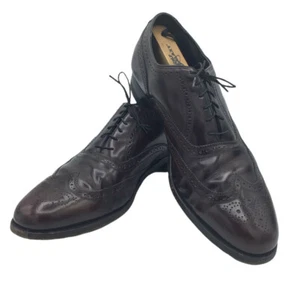 Florsheim burgundy leather wingtip oxford brogue Men's shoes 13D 625589 - Picture 1 of 12