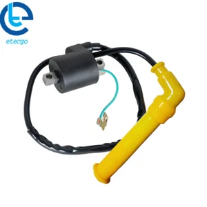 IGNITION COIL FOR HONDA TRX650 RINCON 2003-2005 W/ Spark Plug Cap 30500-hn8-003 - Picture 1 of 8