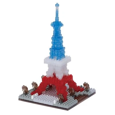nanoblock - World Famous Buildings - Paris  Banks of The Seine From Japan - Image 1 of 4