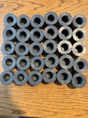 Qty 30 - Schedule 80 Sch Threaded Plug 1 1/4" MPT PVCI New old Stock - Image 1 of 4