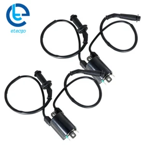 2 juegos de bobinas de encendido y tapa de bujía 1987-2007 para Honda Shadow 1100 VT1100 - Imagen 1 de 12