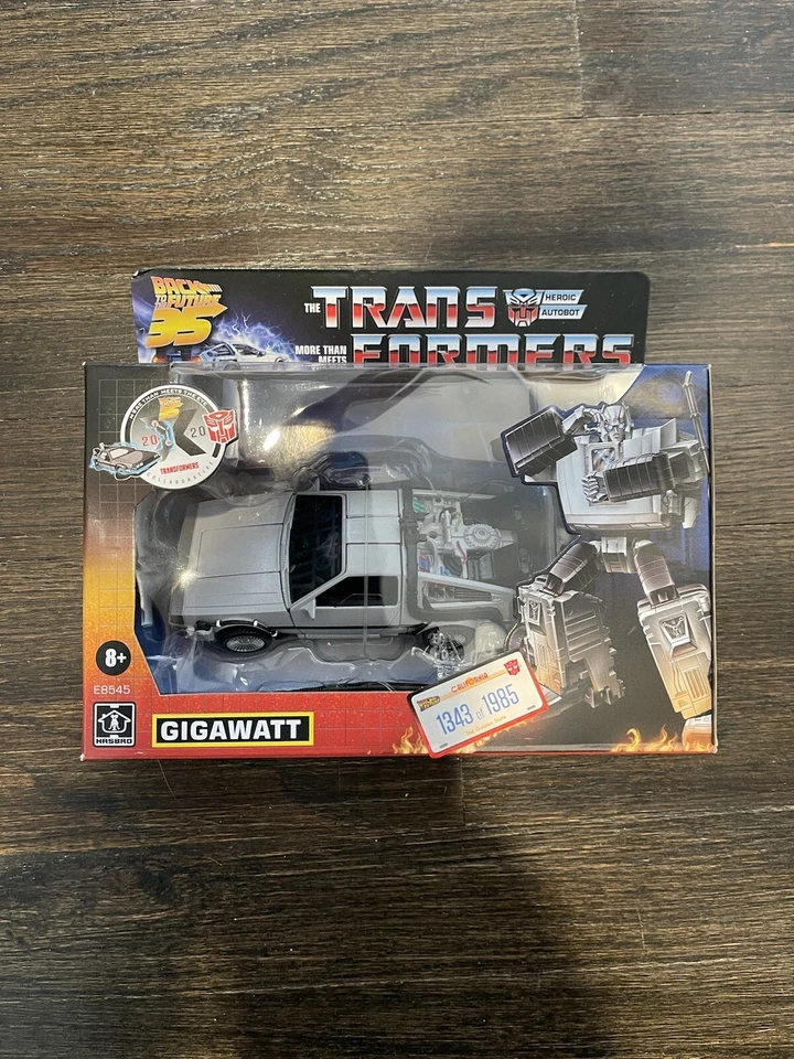 Hasbro Transformers Back to the Future Gigawatt 6 inch Action Figure