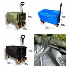 Wagon Cart Cover for Folding Trolley Cart Beach Cart Garden Wagon Cover