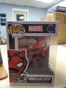 Figura Vinilo Funko Marvel POP Carnage Pantera Negra NUEVA - Imagen 1 de 1