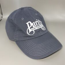 Purity Ice Cream Ithaca NY Dad Souvenir Trucker Hat Cap Gray Adjustable Strap