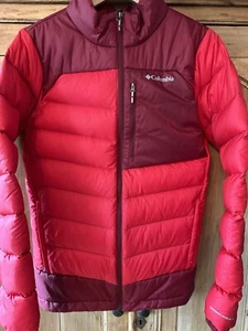 Columbia Youth Kids XL Omni Heat Winter Puffer Jacket ski snowboard Red EUC! - Picture 1 of 8