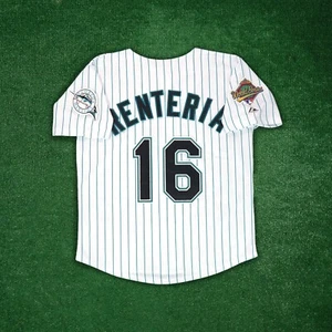 Edgar Renteria 1997 Florida Marlins World Series Herren Heim Trikot weiß - Bild 1 von 6
