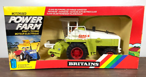Britains CLAAS JAGUAR Motorized HARVESTER # 9323 POWER FARM NIB 1988 Rare 1:32