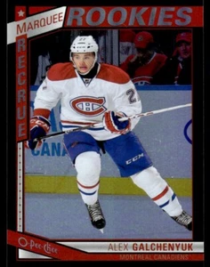 2013-14 O-Pee-Chee Black Rainbow Alex Galchenyuk 092/100 Montreal Canadiens #575 - Picture 1 of 2