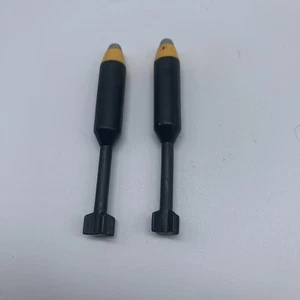 GI JOE 2 MORTAR SHELLS REPLACEMENT PART ACCESSORY VALOR VS VENOM 12" FIGURES - Afbeelding 1 van 2