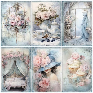 PASTEL CUPCAKE Cardmaking Topper Scrapbook Etichette Carta Artigianato - Foto 1 di 1