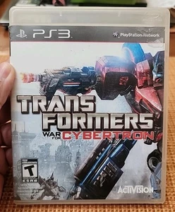 Transformers: War for Cybertron (Sony PlayStation 3, 2010) CIB mit neuwertiger Disc - Bild 1 von 7