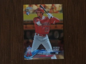 2018 Topps Chrome Update Shohei Ohtani Rookie Update #HMT32 RC Free Shipping - Picture 1 of 2