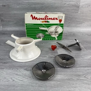 Molino de verduras Moulinex Moulí nº2 acero inoxidable y plástico en caja piezas genuinas - Imagen 1 de 4