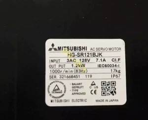 1PCS HG-SR121BJK NEW MITSUBISHI HGSR121BJK SERVO Motor Brand new Fedex or DHL - Picture 1 of 3