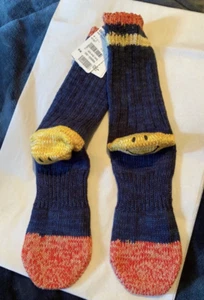 Calcetines Kapital Kountry Smiley hilo de lana marina - Imagen 1 de 3