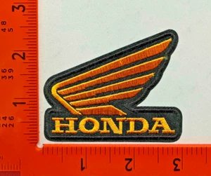Honda Gold Wing Patch Embroidered Iron-On Touring Biker Logo Badge - Picture 1 of 1