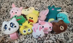 Cute Animal Slap Bracelets, Party Favors, Gifts, Pack Of 12 Assorted - Picture 1 of 14