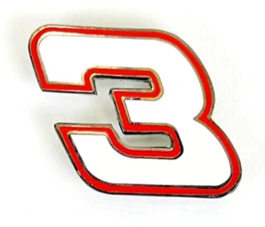 Dale Earnhardt #3 RCR Goodwrench Motorsports NASCAR Race Car Lapel Pin Metal - Picture 1 of 3