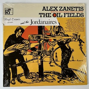 Alex Zanetis The Story of the Oil Fields w The Jordanairs Vinyl LP RI M1001 EX - Picture 1 of 5