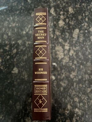 The Secret Man by Bob Woodward, Easton Press Leather Signed Edition Watergate - Image 1 of 4