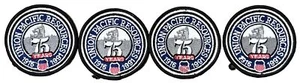 4 UNION PACIFIC RAILROAD Resources 75 Jahre 1916-1991 Jacke Patch Lot - Bild 1 von 2