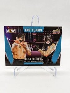 2021 Upper Deck AEW Wrestling - TAG TEAMS - BLUE - LUCHA BROTHERS - #66 - Picture 1 of 2