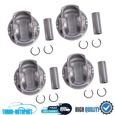 4X Pistones y pasadores 234102G400 aptos para Hyundai Sonata Kia Optima 11-13 2,0 L turbo Foto 1 de 4