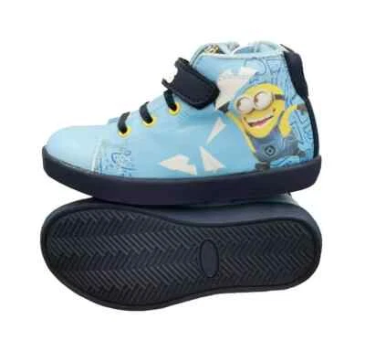 Zapatillas altas Minions niños guardería con velcro T. 25 - 30 Foto 1 de 2