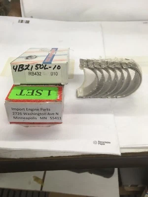 Fits MAZDA 3 2000cc DURATEC 2004-2009 Rod Bearing Set in .010 Size 4B2150L-010  - Image 1 of 2
