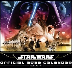 Star Wars Classic 2023 Square Calendar Christmas XMas Present